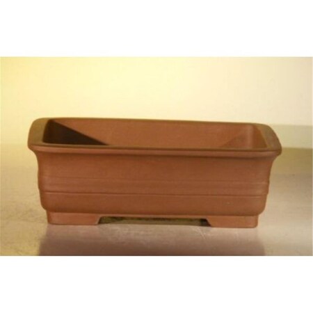 Parche 8.25 x 6 x 2.5 in. Rectangle Unglazed Ceramic Pot, Tan PA2806499